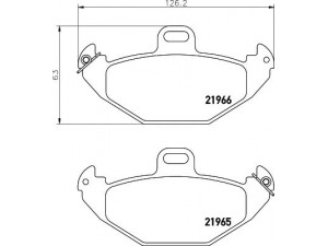 HELLA PAGID 8DB 355 019-351 stabdžių trinkelių rinkinys, diskinis stabdys 
 Techninės priežiūros dalys -> Papildomas remontas
7701205491, 8671016192