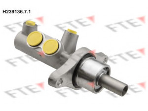 FTE H239136.7.1 pagrindinis cilindras, stabdžiai 
 Stabdžių sistema -> Pagrindinis stabdžių cilindras
77 01 208 838