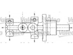 VALEO 402298 pagrindinis cilindras, stabdžiai 
 Stabdžių sistema -> Pagrindinis stabdžių cilindras
7701205931