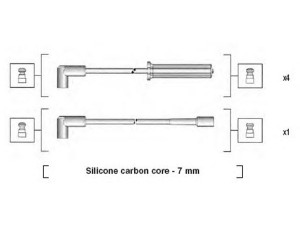 MAGNETI MARELLI 941365020925 uždegimo laido komplektas 
 Kibirkšties / kaitinamasis uždegimas -> Uždegimo laidai/jungtys