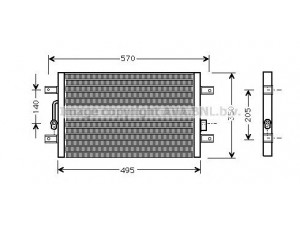 AVA QUALITY COOLING FT5240 kondensatorius, oro kondicionierius 
 Oro kondicionavimas -> Kondensatorius
46472195, 46766830, 46834668