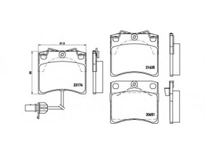 BREMBO P 85 048 stabdžių trinkelių rinkinys, diskinis stabdys 
 Techninės priežiūros dalys -> Papildomas remontas
7D0698151C, 7D0698151H, 7D0698151C