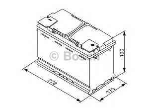 BOSCH 0 092 S60 080 starterio akumuliatorius; starterio akumuliatorius
000 915 105 CC, 000 915 105 CD