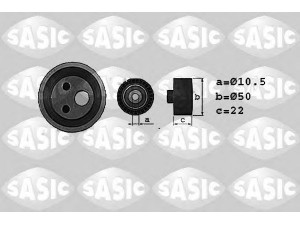 SASIC 4000802 įtempiklio skriemulys, paskirstymo diržas 
 Techninės priežiūros dalys -> Papildomas remontas
1307700QAD, 7700736085, 7700747388