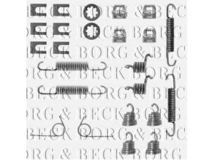 BORG & BECK BBK6104 priedų komplektas, diskinių stabdžių trinkelės 
 Stabdžių sistema -> Diskinis stabdys -> Stabdžių dalys/priedai