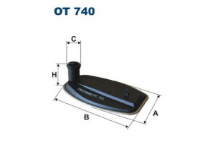 FILTRON OT740 hidraulinis filtras, automatinė transmisija 
 Filtrai -> Hidraulinis filtras
1402770095