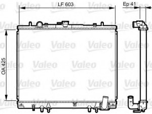 VALEO 735437 radiatorius, variklio aušinimas
MR281024