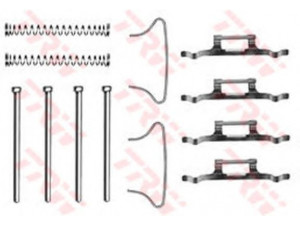 TRW PFK135 priedų komplektas, diskinių stabdžių trinkelės 
 Stabdžių sistema -> Diskinis stabdys -> Stabdžių dalys/priedai
4100956000