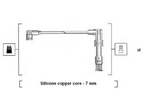 MAGNETI MARELLI 941175210761 uždegimo laido komplektas 
 Kibirkšties / kaitinamasis uždegimas -> Uždegimo laidai/jungtys