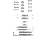 priedų komplektas, stabdžių trinkelės