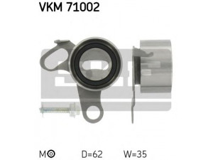 SKF VKM 71002 įtempiklio skriemulys, paskirstymo diržas 
 Techninės priežiūros dalys -> Papildomas remontas
13505-54020, 13505-54021, J13 505 540 21