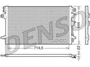 DENSO DCN06005 kondensatorius, oro kondicionierius 
 Oro kondicionavimas -> Kondensatorius
04677509AA