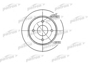 PATRON PBD1654 stabdžių diskas 
 Stabdžių sistema -> Diskinis stabdys -> Stabdžių diskas
1073756, 1323621, 1373781, 1514237