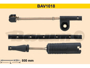 BARUM BAV1018 įspėjimo kontaktas, stabdžių trinkelių susidėvėjimas 
 Stabdžių sistema -> Susidėvėjimo indikatorius, stabdžių trinkelės
34 35 1 165 579