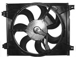 BERU LE665 ventiliatorius, radiatoriaus 
 Aušinimo sistema -> Oro aušinimas
97730-2F000