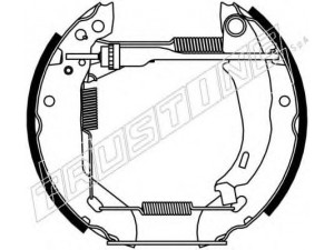 TRUSTING 6012 stabdžių trinkelių komplektas 
 Techninės priežiūros dalys -> Papildomas remontas
42412H, 424170