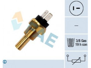 FAE 33800 siuntimo blokas, aušinimo skysčio temperatūra 
 Elektros įranga -> Jutikliai
MD-069879, 39220-21310, 39220-21320