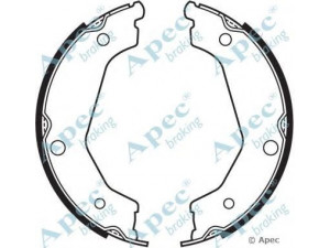 APEC braking SHU703 stabdžių trinkelė 
 Stabdžių sistema -> Būgninis stabdys -> Stabdžių įdėklas/ trinkelė
58350H1A40