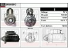 DELCO REMY DRS6980 starteris 
 Elektros įranga -> Starterio sistema -> Starteris
95VW-11000-CB, 97VW-11000-AA, A188253A