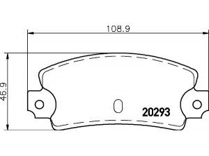 TEXTAR 2029301 stabdžių trinkelių rinkinys, diskinis stabdys 
 Techninės priežiūros dalys -> Papildomas remontas
5888545, 82303076, 82315603