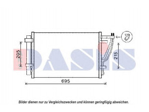 AKS DASIS 512079N kondensatorius, oro kondicionierius 
 Oro kondicionavimas -> Kondensatorius