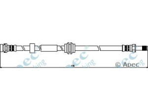 APEC braking HOS3796 stabdžių žarnelė 
 Stabdžių sistema -> Stabdžių žarnelės
1223474, 1226616, 1232439, 1303372