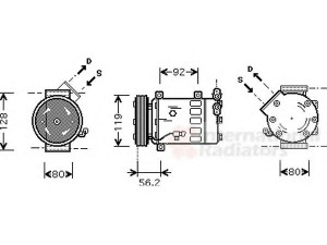 VAN WEZEL 0900K237 kompresorius, oro kondicionierius 
 Oro kondicionavimas -> Kompresorius/dalys
6453QE, 6453SC, 6453QF, 6453YL