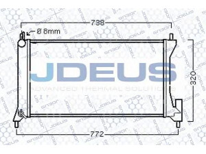 JDEUS 020M11 radiatorius, variklio aušinimas 
 Aušinimo sistema -> Radiatorius/alyvos aušintuvas -> Radiatorius/dalys
09214213, 1770084E50, 1770084E60