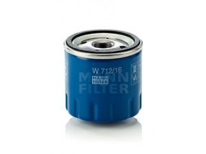 MANN-FILTER W 712/16 alyvos filtras 
 Filtrai -> Alyvos filtras
46808398, 60612882, 606128821, 60621830