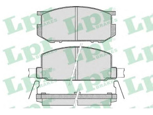 LPR 05P467 stabdžių trinkelių rinkinys, diskinis stabdys 
 Techninės priežiūros dalys -> Papildomas remontas
725161000, 725161001, 725191074