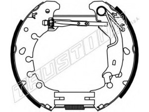 TRUSTING 6382 stabdžių trinkelių komplektas 
 Techninės priežiūros dalys -> Papildomas remontas