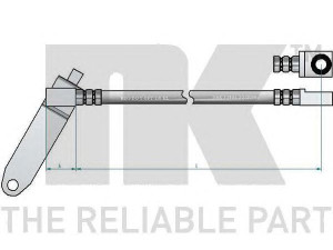 NK 8525140 stabdžių žarnelė 
 Stabdžių sistema -> Stabdžių žarnelės
4519458, 4659007