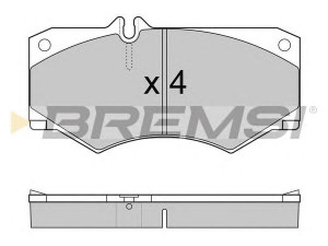 BREMSI BP2238 stabdžių trinkelių rinkinys, diskinis stabdys 
 Techninės priežiūros dalys -> Papildomas remontas
0005868942, 0014201420, 0015867042
