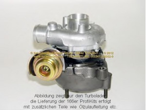 SCHLÜTTER TURBOLADER PRO-00550 kompresorius, įkrovimo sistema 
 Išmetimo sistema -> Turbokompresorius
