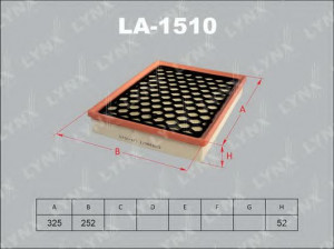 LYNXauto LA-1510 oro filtras 
 Techninės priežiūros dalys -> Techninės priežiūros intervalai
08 35 036, 08 35 631, 58 34 070