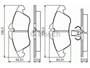 BOSCH 0 986 495 245 stabdžių trinkelių rinkinys, diskinis stabdys 
 Techninės priežiūros dalys -> Papildomas remontas
002 420 39 20, 002 420 99 20, 004 420 55 20