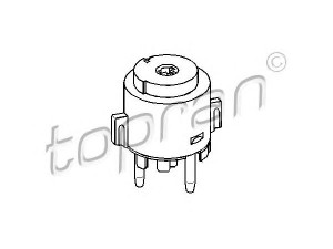 TOPRAN 108 713 uždegimo jungiklis 
 Elektros įranga -> Starterio sistema -> Starterių dalys
4B0 905 849, 4B0 905 849, 4B0 905 849