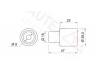 AUTEX 651149 kreipiantysis skriemulys, paskirstymo diržas 
 Diržinė pavara -> Paskirstymo diržas/komplektas -> Laisvasis/kreipiamasis skriemulys
038109244E, 038109244E, 038109244E