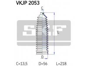 SKF VKJP 2053 gofruotoji membrana, vairavimas 
 Vairavimas -> Gofruotoji membrana/sandarinimai
1609132, 77363710, 93172342, 93191675