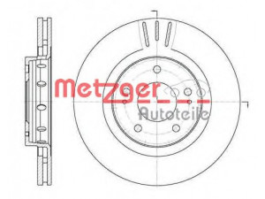 METZGER 6896.10 stabdžių diskas 
 Stabdžių sistema -> Diskinis stabdys -> Stabdžių diskas
1606375780, 1611429880, 424958