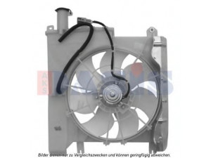 AKS DASIS 068056N ventiliatorius, radiatoriaus 
 Aušinimo sistema -> Oro aušinimas
163628EA00, 163630Q050, 167110Q010