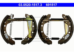 ATE 03.0520-1517.3 stabdžių trinkelių komplektas 
 Techninės priežiūros dalys -> Papildomas remontas