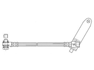 FERODO FHY2569 stabdžių žarnelė 
 Stabdžių sistema -> Stabdžių žarnelės
3C112078AE, 4519458, 4659007