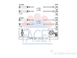 FACET 4.9694 uždegimo laido komplektas 
 Kibirkšties / kaitinamasis uždegimas -> Uždegimo laidai/jungtys
60597943, 60598355