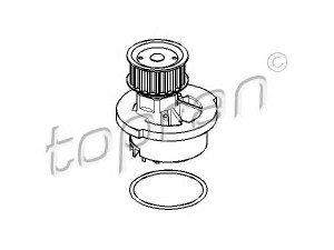 TOPRAN 205 173 vandens siurblys 
 Aušinimo sistema -> Vandens siurblys/tarpiklis -> Vandens siurblys
09192797, 13 34 046, 13 34 066