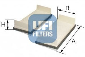 UFI 53.068.00 filtras, salono oras 
 Techninės priežiūros dalys -> Techninės priežiūros intervalai
52470574, 1808609