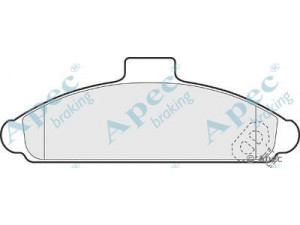 APEC braking PAD793 stabdžių trinkelių rinkinys, diskinis stabdys 
 Techninės priežiūros dalys -> Papildomas remontas
23A0058101, 23A0058101, 23A0058101