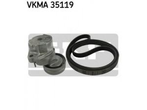 SKF VKMA 35119 V formos rumbuotas diržas, komplektas 
 Techninės priežiūros dalys -> Techninės priežiūros intervalai
13 40 077, 13 40 534, 13 40 541