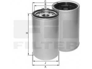 FIL FILTER ZP 3073 AFV kuro filtras 
 Techninės priežiūros dalys -> Papildomas remontas
1433649, 51.12501-7260, 51.12501-7283