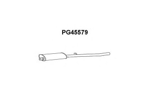 VENEPORTE PG45579 priekinis duslintuvas 
 Išmetimo sistema -> Duslintuvas
172844, 172872